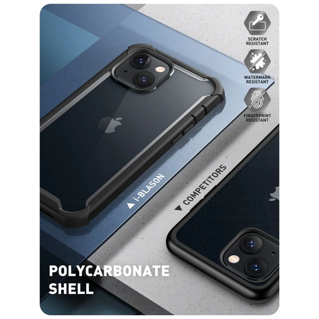 SUPCASE IBLSN ARES iPhone 13 / 14 készülékhez tok fekete