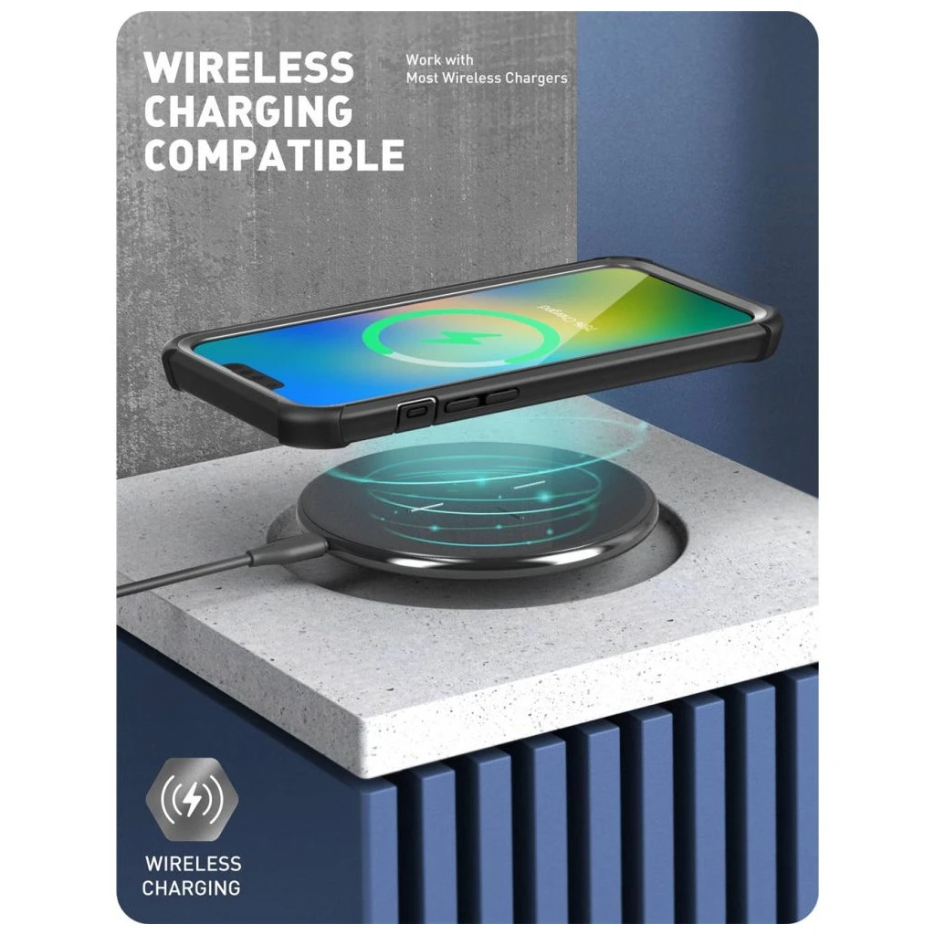 SUPCASE IBLSN ARES iPhone 13 / 14 készülékhez tok fekete