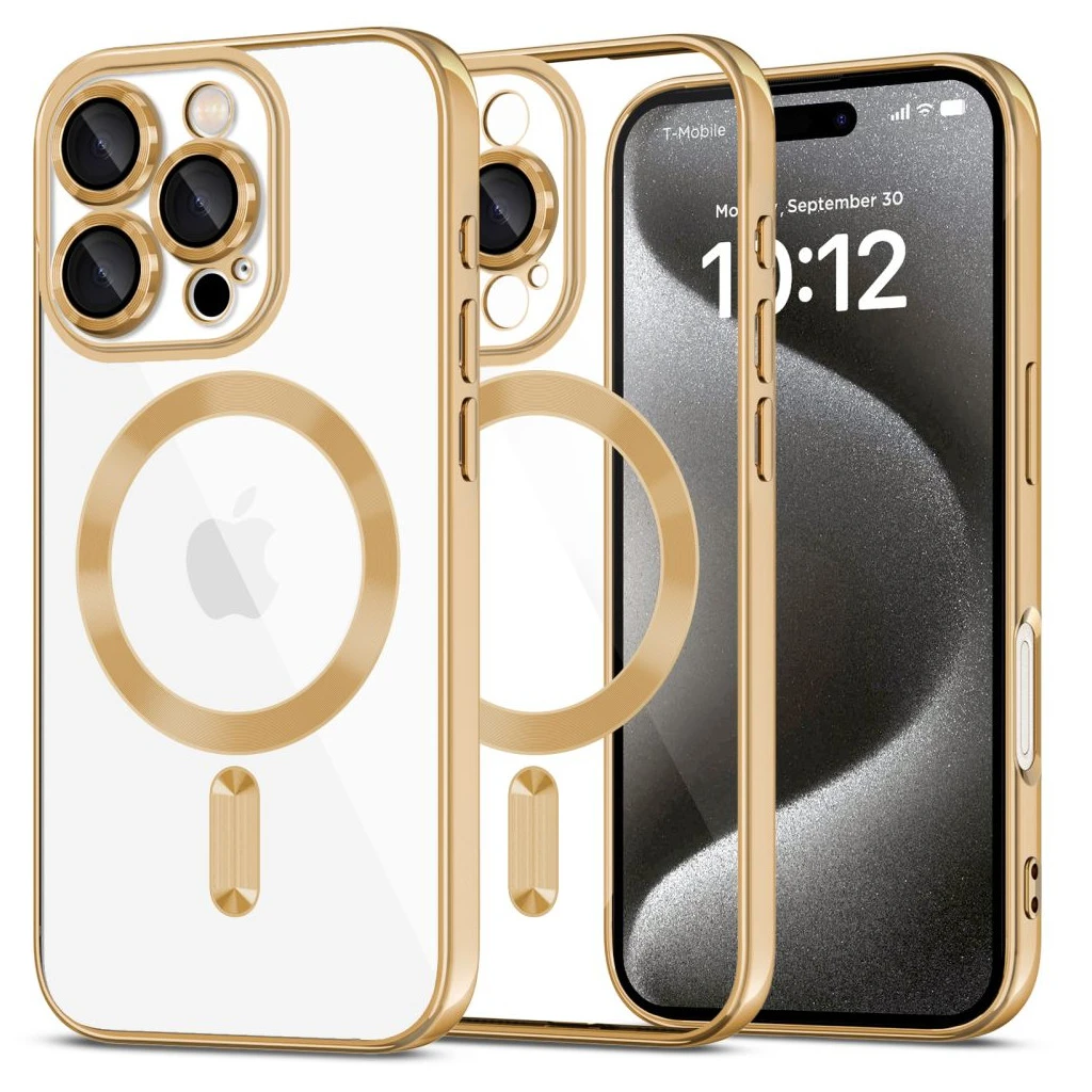 TECH-PROTECT MAGFLEX MAGSAFE iPHONE 16 PRO készülékhez tok csillogó arany