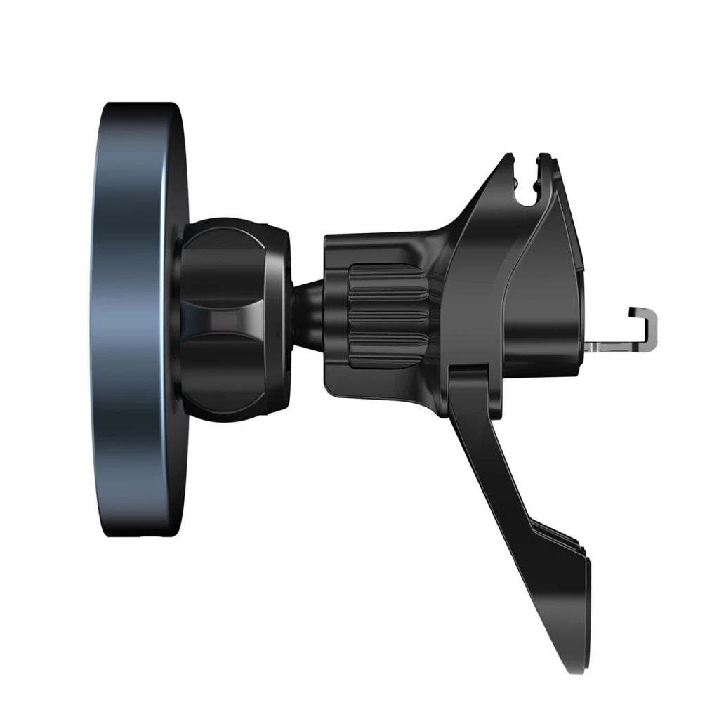 TECH-PROTECT MM15W-V5 mágneses MAGSAFE stabil szellőző autós tartó vezeték nélküli töltő 15W fekete