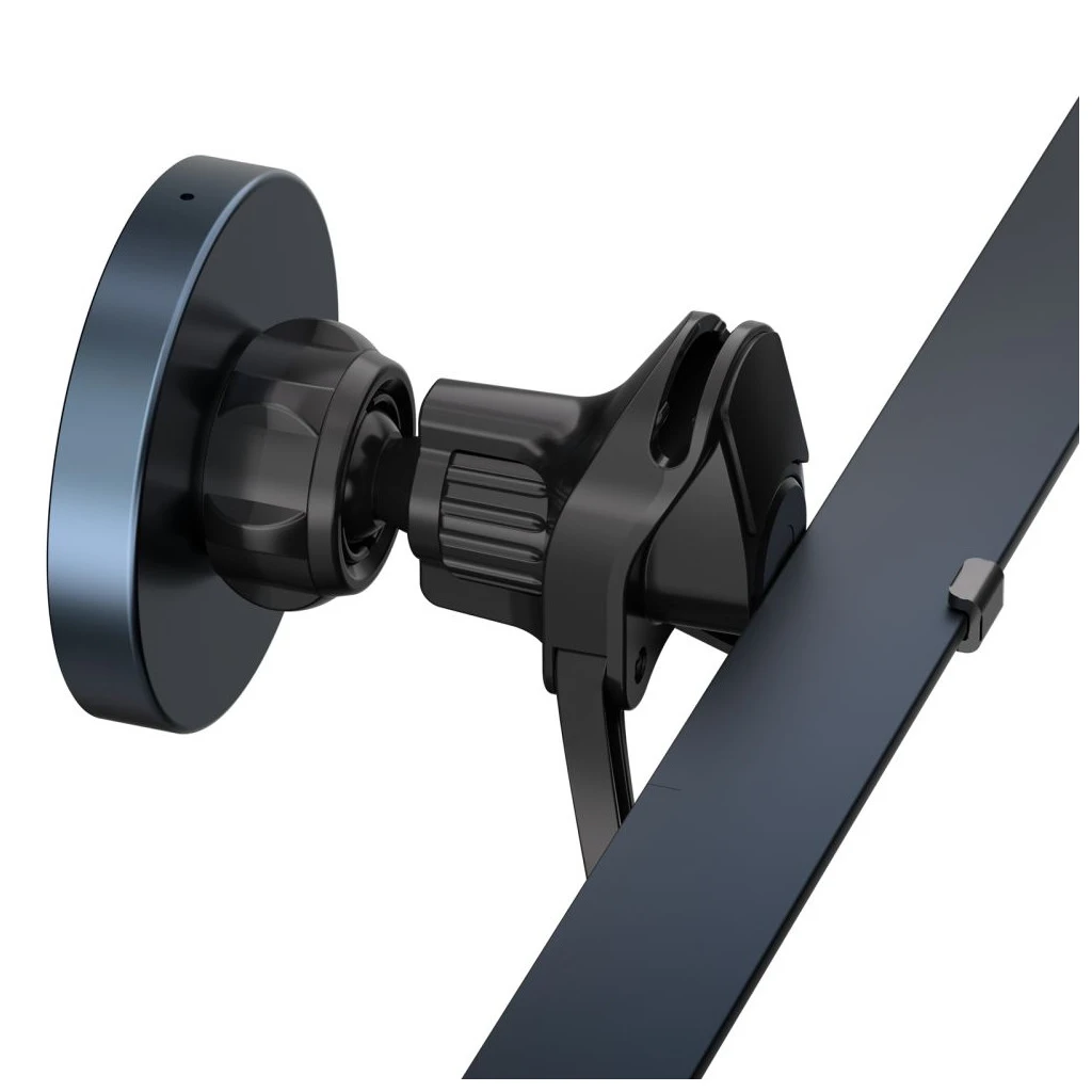 TECH-PROTECT MM15W-V5 mágneses MAGSAFE stabil szellőző autós tartó vezeték nélküli töltő 15W fekete