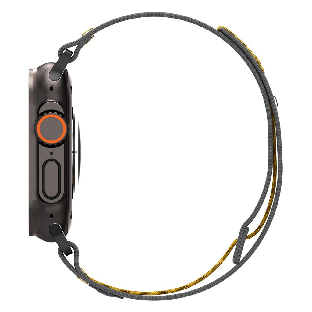 SPIGEN ATHLEX AIR Apple Watch készülékhez 8/9/10/11/SE/ULTRA (44/45/46/49 MM) tok ACTIVE fekete