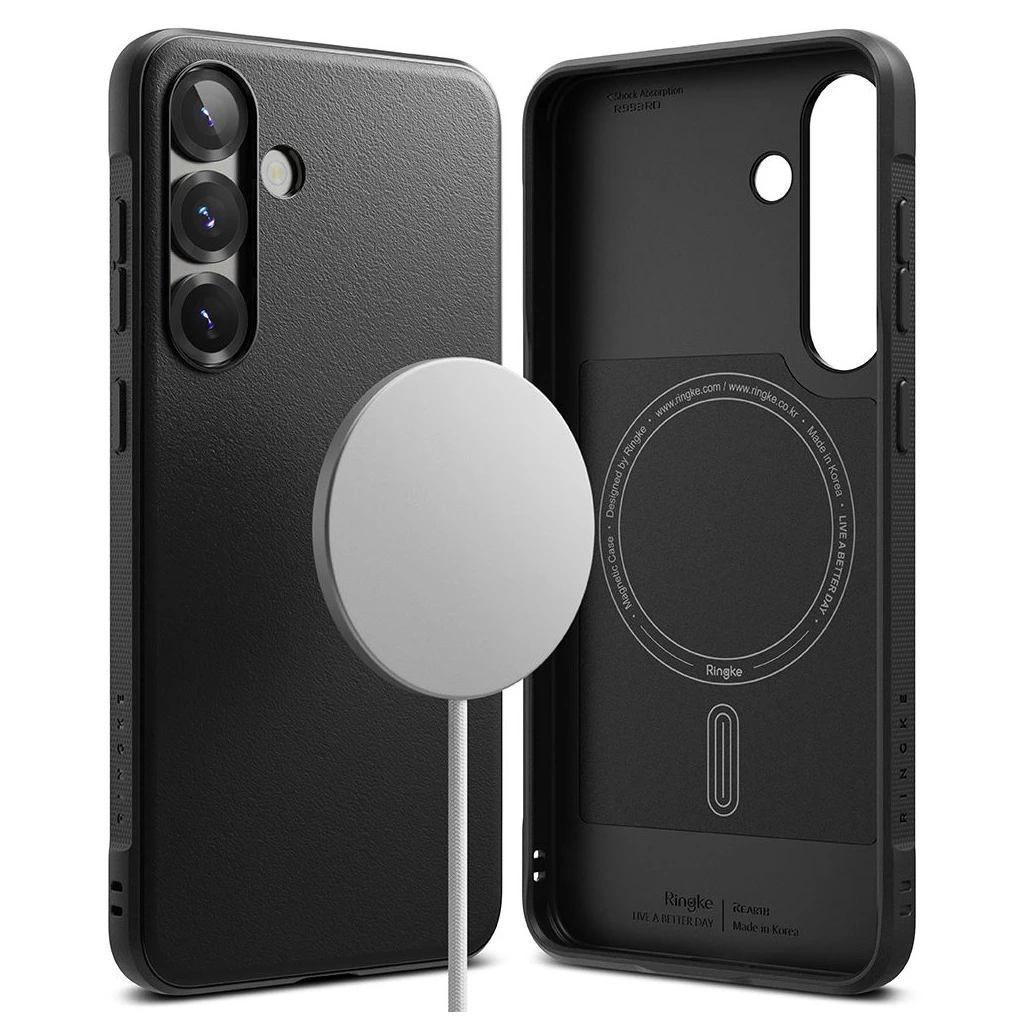 RINGKE ONYX MAGNETIC MAGSAFE tok, Galaxy S25+ Plus készülékhez, fekete