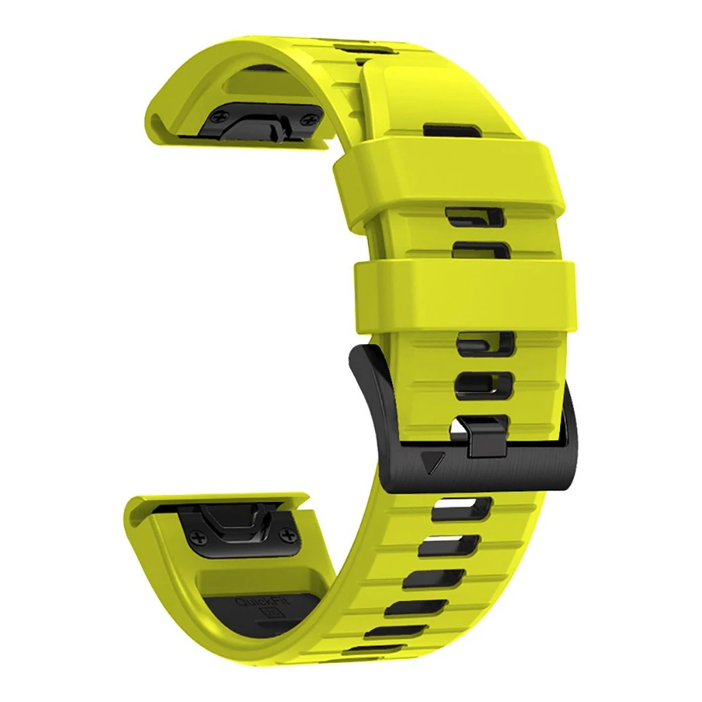 TECH-PROTECT IconBand Pro óraszíj Garmin Fenix 3 / 5X / 3HR / 5X PLUS / 6X / 6X PRO / 7X készülékhez limeszöld/fekete