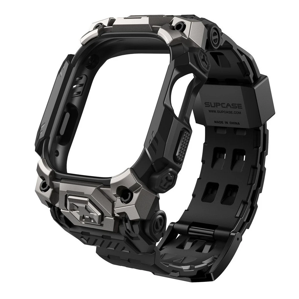 SUPCASE UB ORE Apple Watch Ultra készülékhez tok 1/2/3 (49 MM) fekete