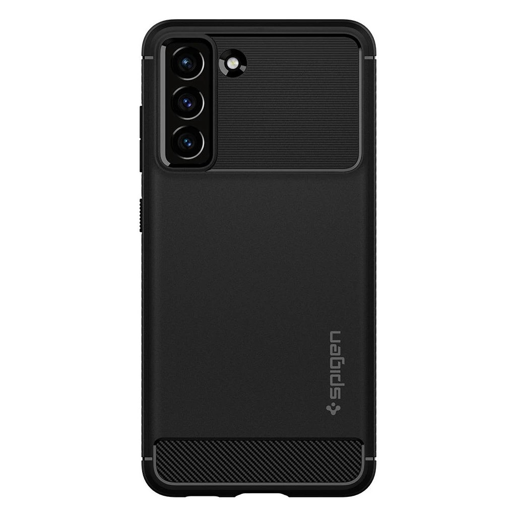 SPIGEN RUGGED ARMOR Samsung Galaxy S21 FE készülékhez tok matt fekete