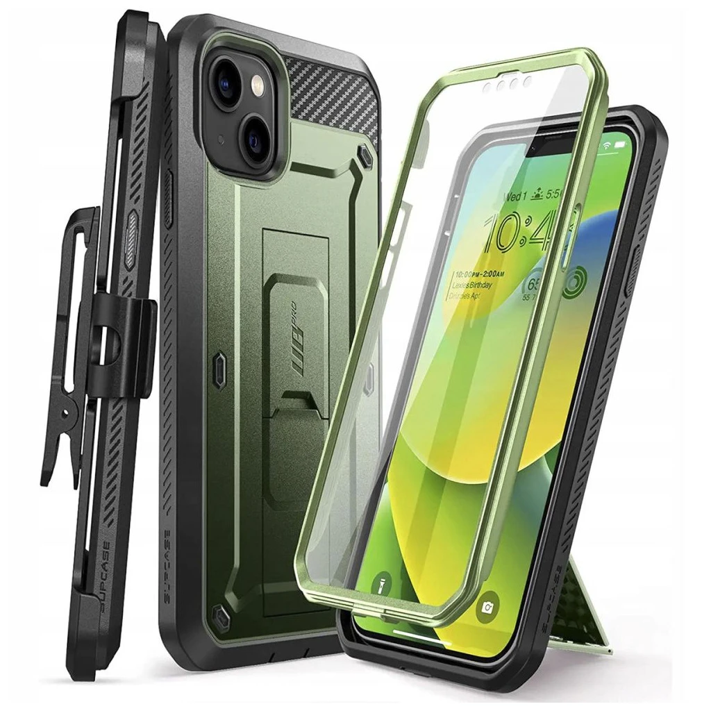 SUPCASE UNICORN BEETLE PRO iPhone 14 Plus / 15 Plus készülékhez tok GULDAN