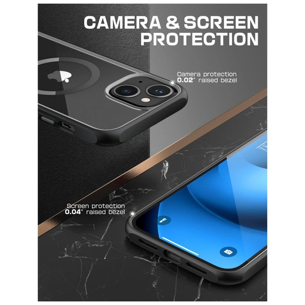 SUPCASE UB MAG MAGSAFE iPhone 14 Plus / 15 Plus készülékhez tok fekete