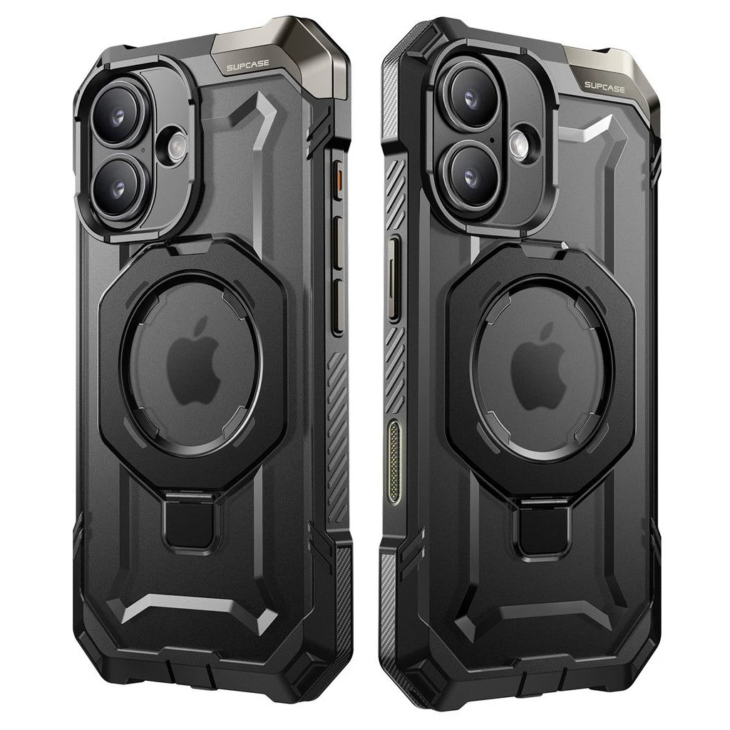 SUPCASE UB GRIP MAG MAGSAFE tok iPhone 16 készülékhez fekete