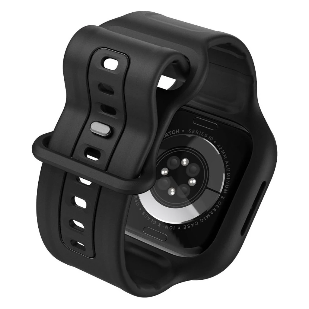 SPIGEN VAULT PRO Apple Watch 10/11 (42 MM) védőtok készülékhez – matt fekete