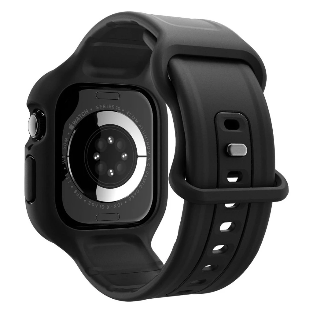 SPIGEN VAULT PRO Apple Watch 10/11 (42 MM) védőtok készülékhez – matt fekete