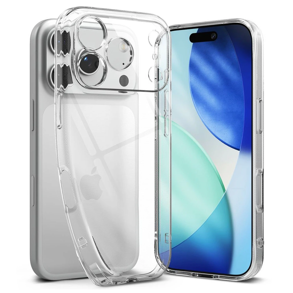 RINGKE AIR iPHONE 17 PRO készülékhez tok, átlátszó