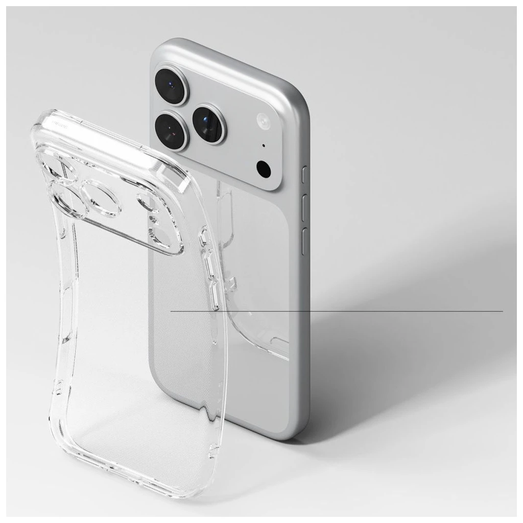 RINGKE AIR iPHONE 17 PRO készülékhez tok, átlátszó