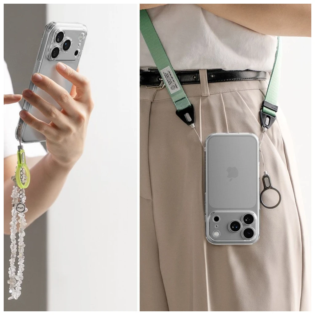 RINGKE AIR iPHONE 17 PRO készülékhez tok, átlátszó