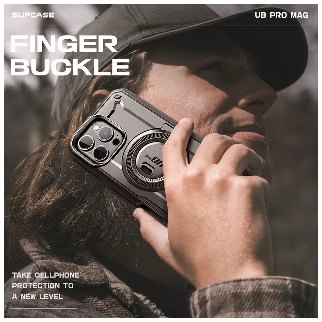 SUPCASE UB PRO MAG MAGSAFE IPHONE 16 PRO MAX készülékhez tok fekete