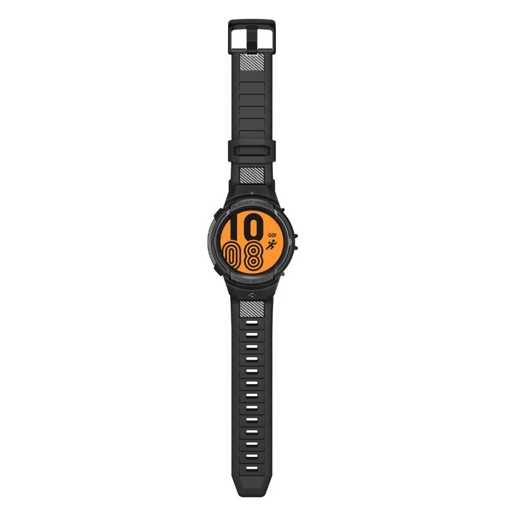 SPIGEN RUGGED ARMOR „PRO” tok Samsung Galaxy Watch 5 Pro (45 MM) készülékhez fekete