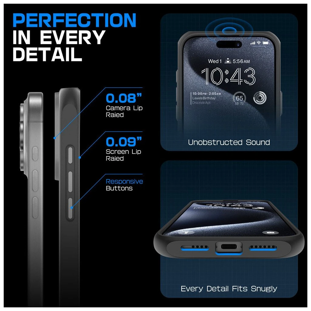 SUPCASE UB MAG MAGSAFE iPhone 16 Pro Max készülékhez tok szürke