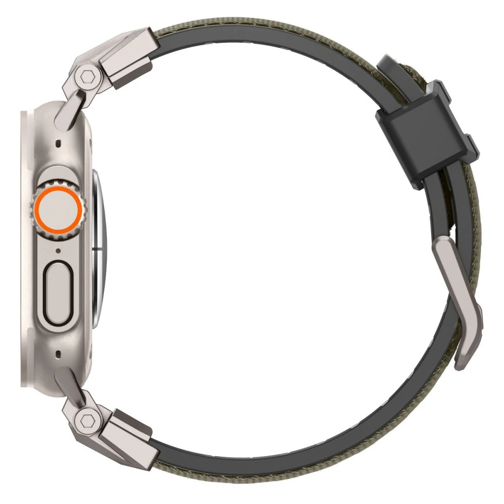 SPIGEN DURAPRO ARMOR Apple Watch 8/9/10/11/SE/ULTRA készülékhez tok (44/45/46/49 MM) militár zöld