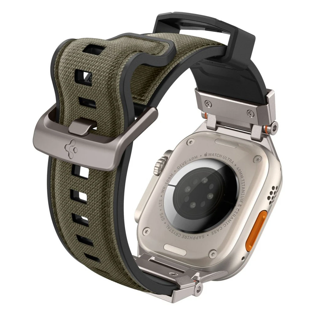 SPIGEN DURAPRO ARMOR Apple Watch 8/9/10/11/SE/ULTRA készülékhez tok (44/45/46/49 MM) militár zöld