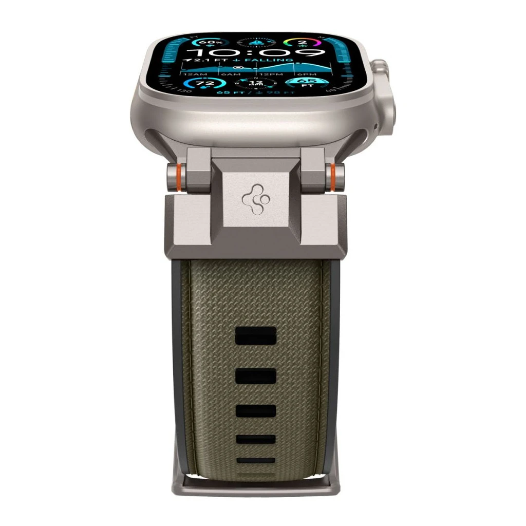 SPIGEN DURAPRO ARMOR Apple Watch 8/9/10/11/SE/ULTRA készülékhez tok (44/45/46/49 MM) militár zöld