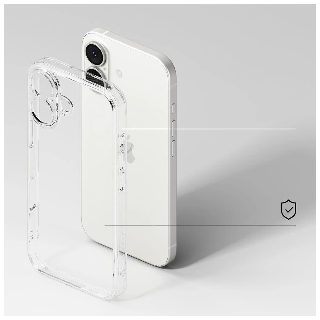 RINGKE FUSION iPhone 17 készülékhez tok átlátszó