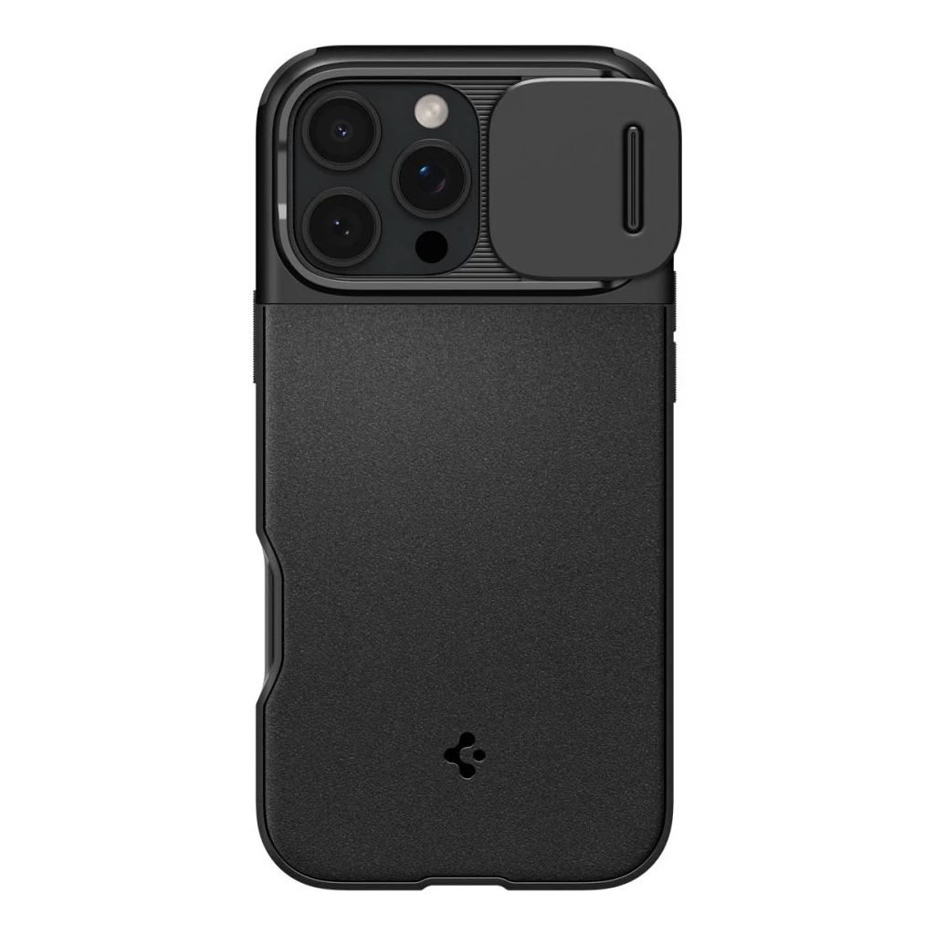 SPIGEN OPTIK ARMOR MAG MAGSAFE iPhone 16 Pro Max készülékhez tok fekete