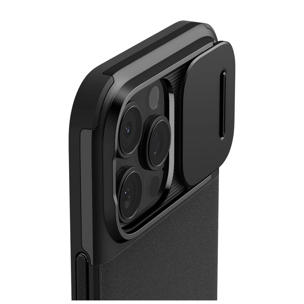 SPIGEN OPTIK ARMOR MAG MAGSAFE iPhone 16 Pro Max készülékhez tok fekete