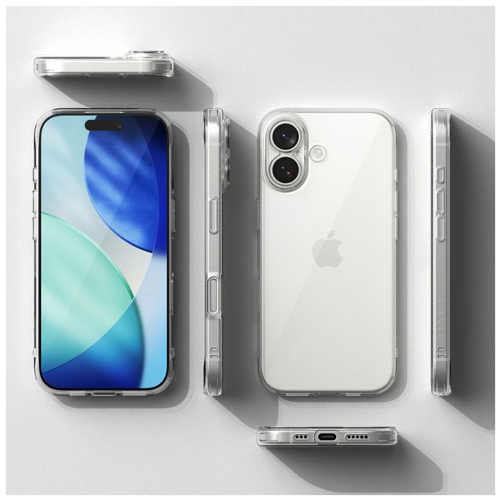 RINGKE AIR iPhone 17 készülékhez tok átlátszó