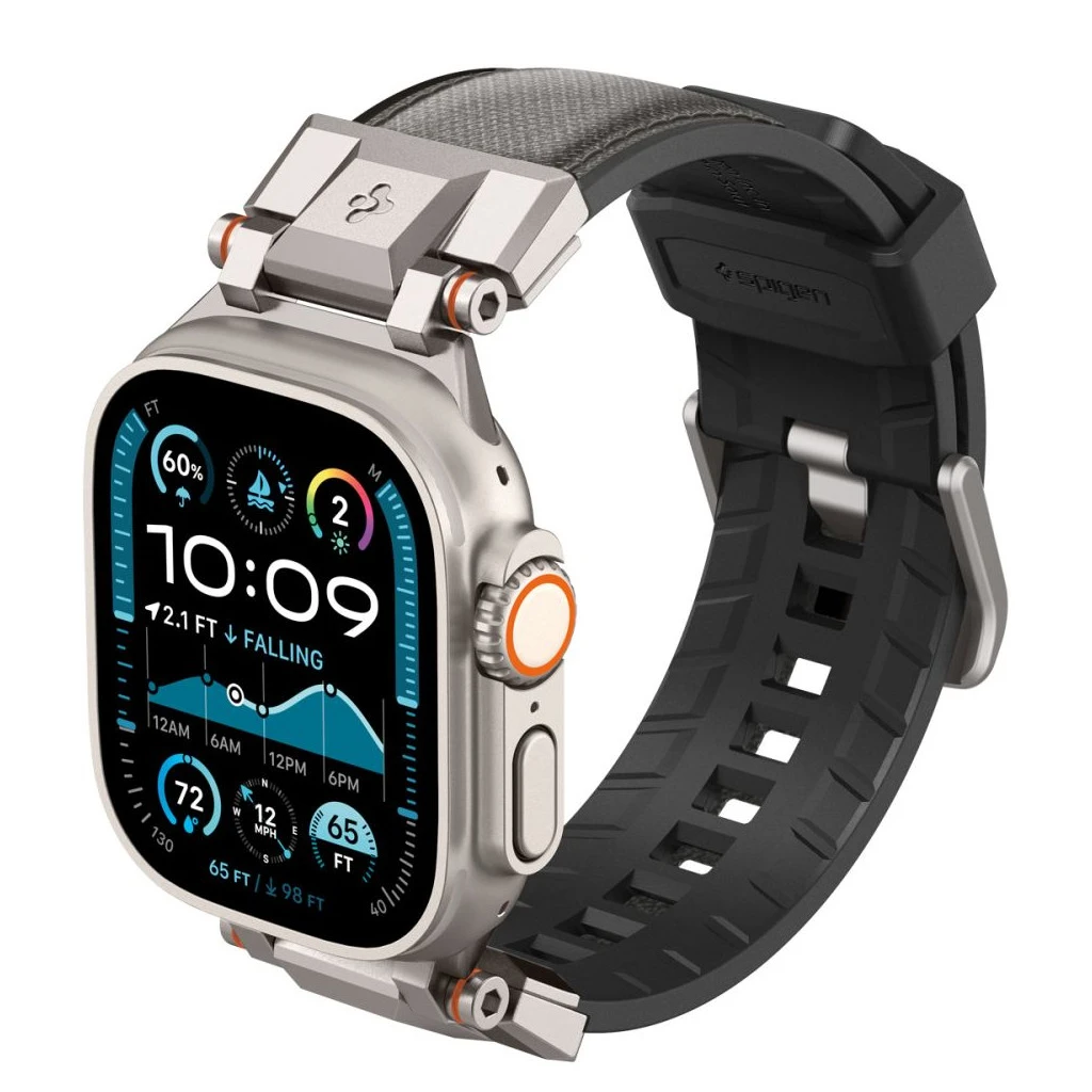 SPIGEN DURAPRO ARMOR Apple Watch 8 / 9 / 10 / 11 / SE / ULTRA készülékhez védőtok (44 / 45 / 46 / 49 MM) szürke