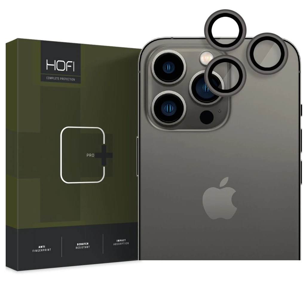 HOFI CAMRING PRO+ kameratok iPhone 14 Pro / 14 Pro Max készülékhez fekete