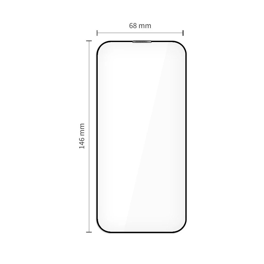 TECH-PROTECT QUICK SET+ 2-PACK Temperált üveg kijelzővédő iPhone 17 készülékhez fekete