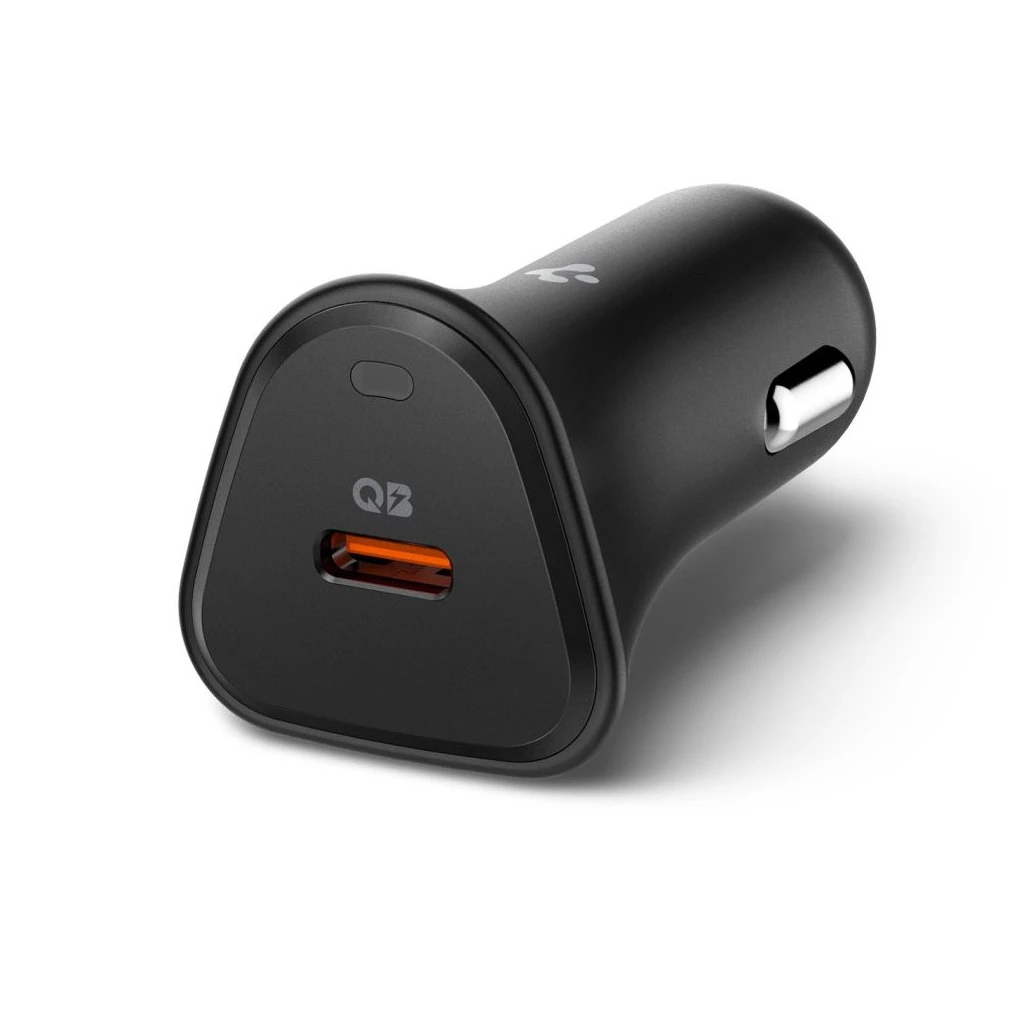 SPIGEN ESSENTIAL EV301 1-PORT autós töltő 30W fekete