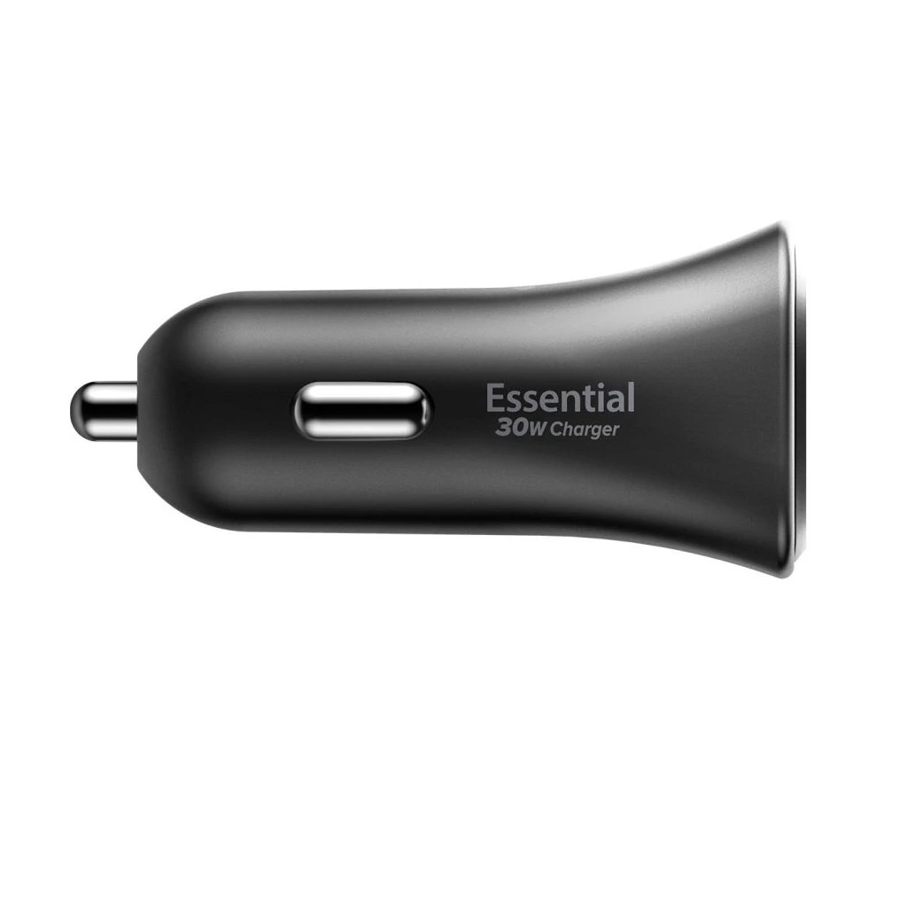 SPIGEN ESSENTIAL EV301 1-PORT autós töltő 30W fekete