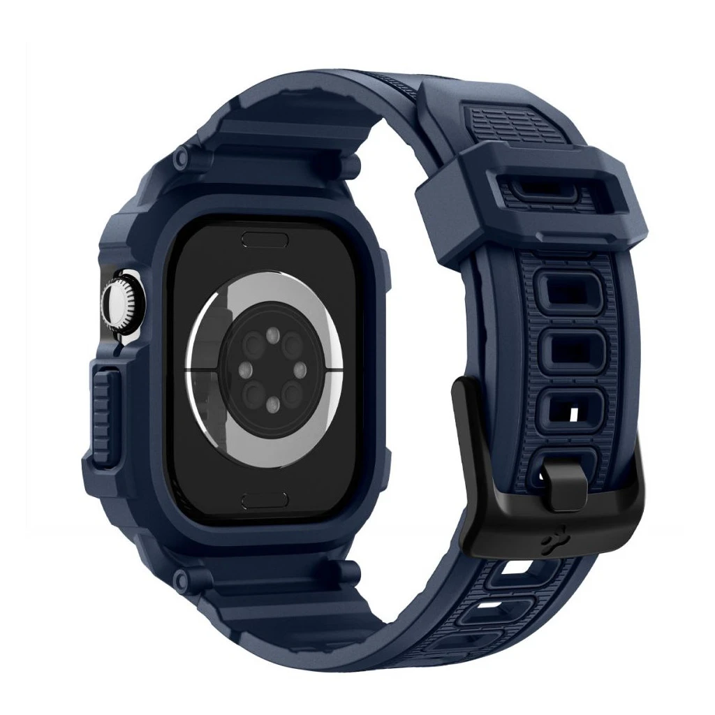 SPIGEN RUGGED ARMOR „PRO” V2 Apple Watch 10/11 (42 MM) készülékhez védőtok – tengerészkék