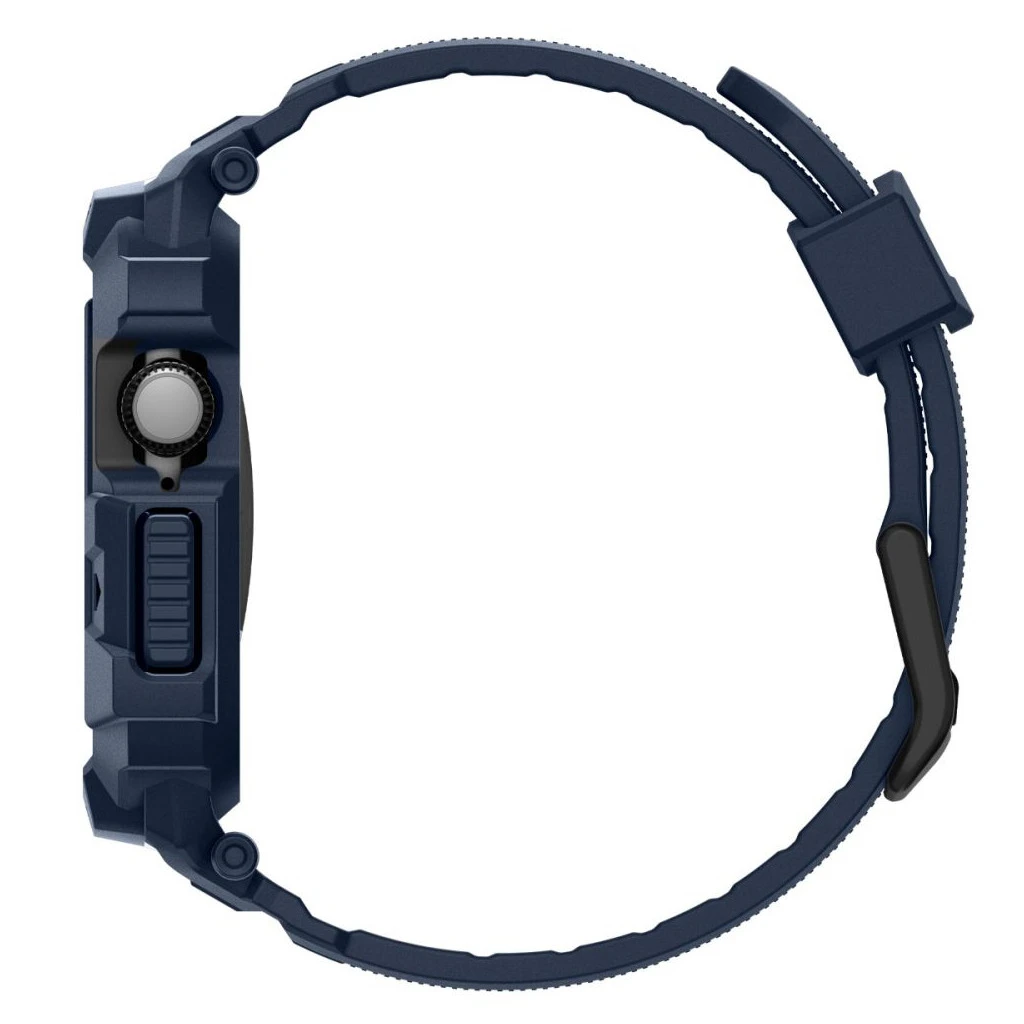 SPIGEN RUGGED ARMOR „PRO” V2 Apple Watch 10/11 (42 MM) készülékhez védőtok – tengerészkék