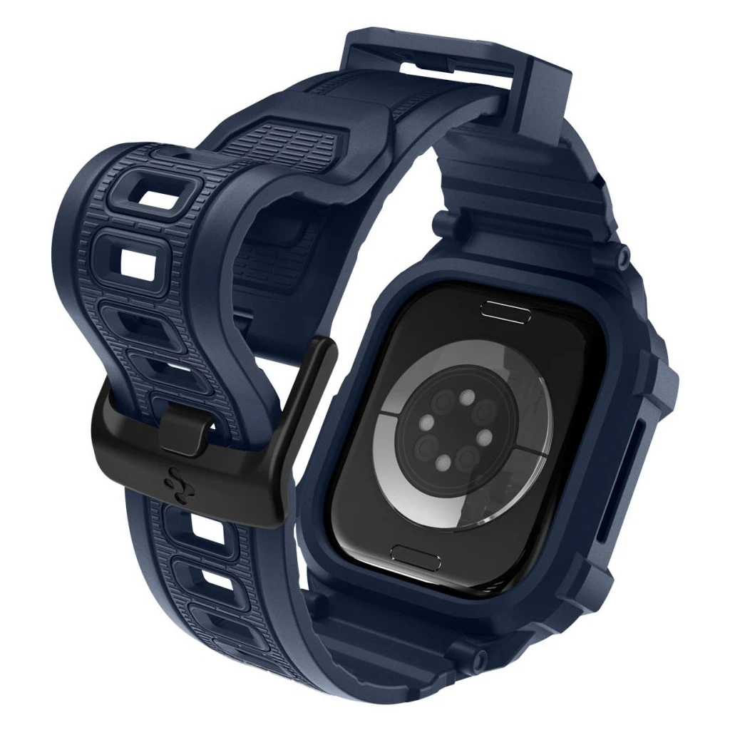 SPIGEN RUGGED ARMOR „PRO” V2 Apple Watch 10/11 (42 MM) készülékhez védőtok – tengerészkék