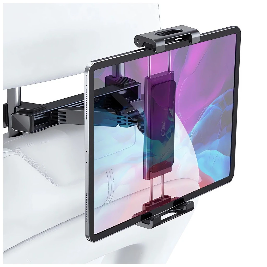 TECH-PROTECT V3 autós fejtámla tartó tablethoz fekete