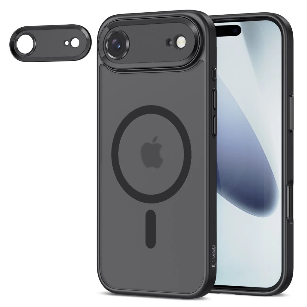 TECH-PROTECT MAGCAM MAGSAFE iPhone Air készülékhez tok matt fekete