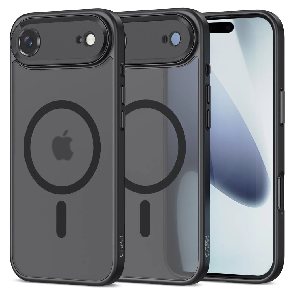 TECH-PROTECT MAGCAM MAGSAFE iPhone Air készülékhez tok matt fekete