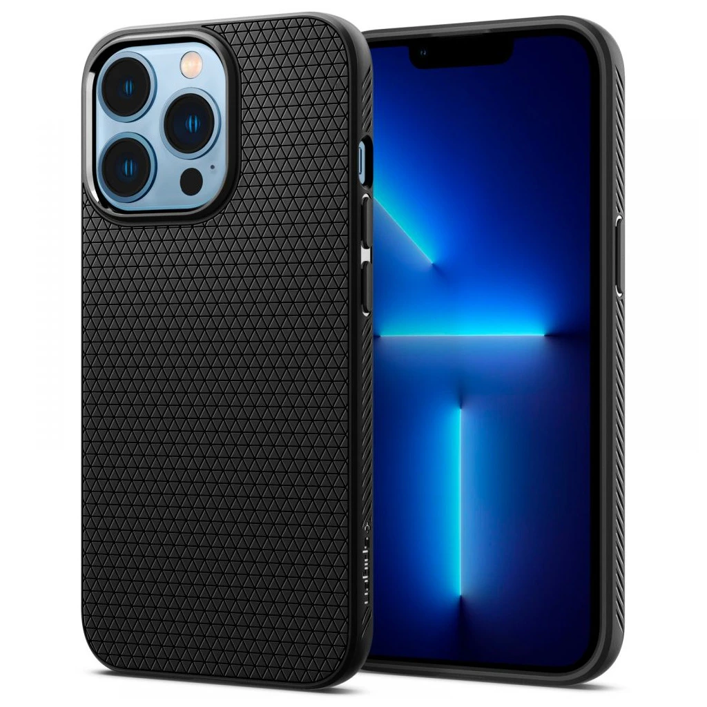 SPIGEN Liquid Air iPhone 13 Pro tok készülékhez – matte fekete