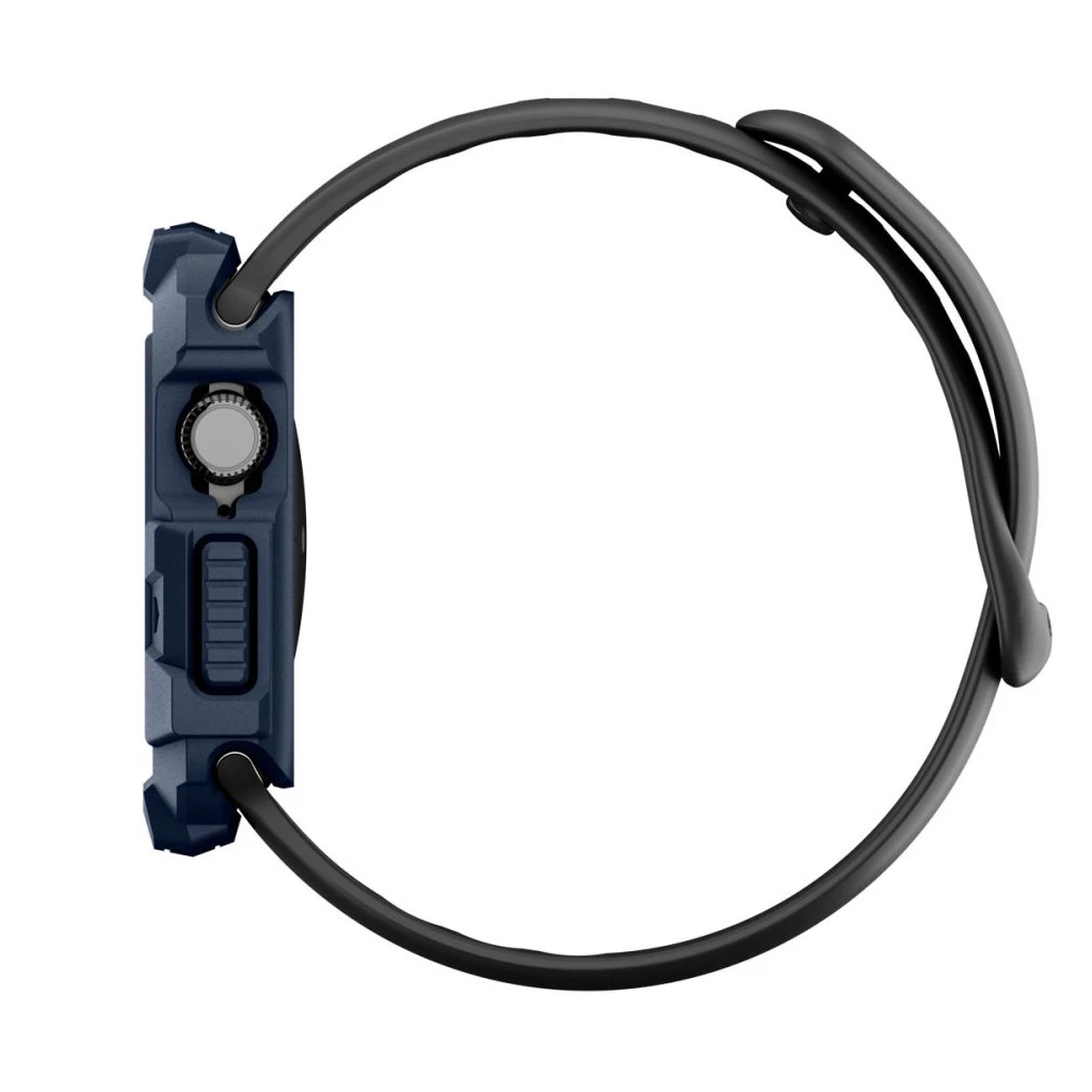 SPIGEN RUGGED ARMOR V2 Apple Watch 10/11 (42 MM) készülékhez tok – tengerészkék