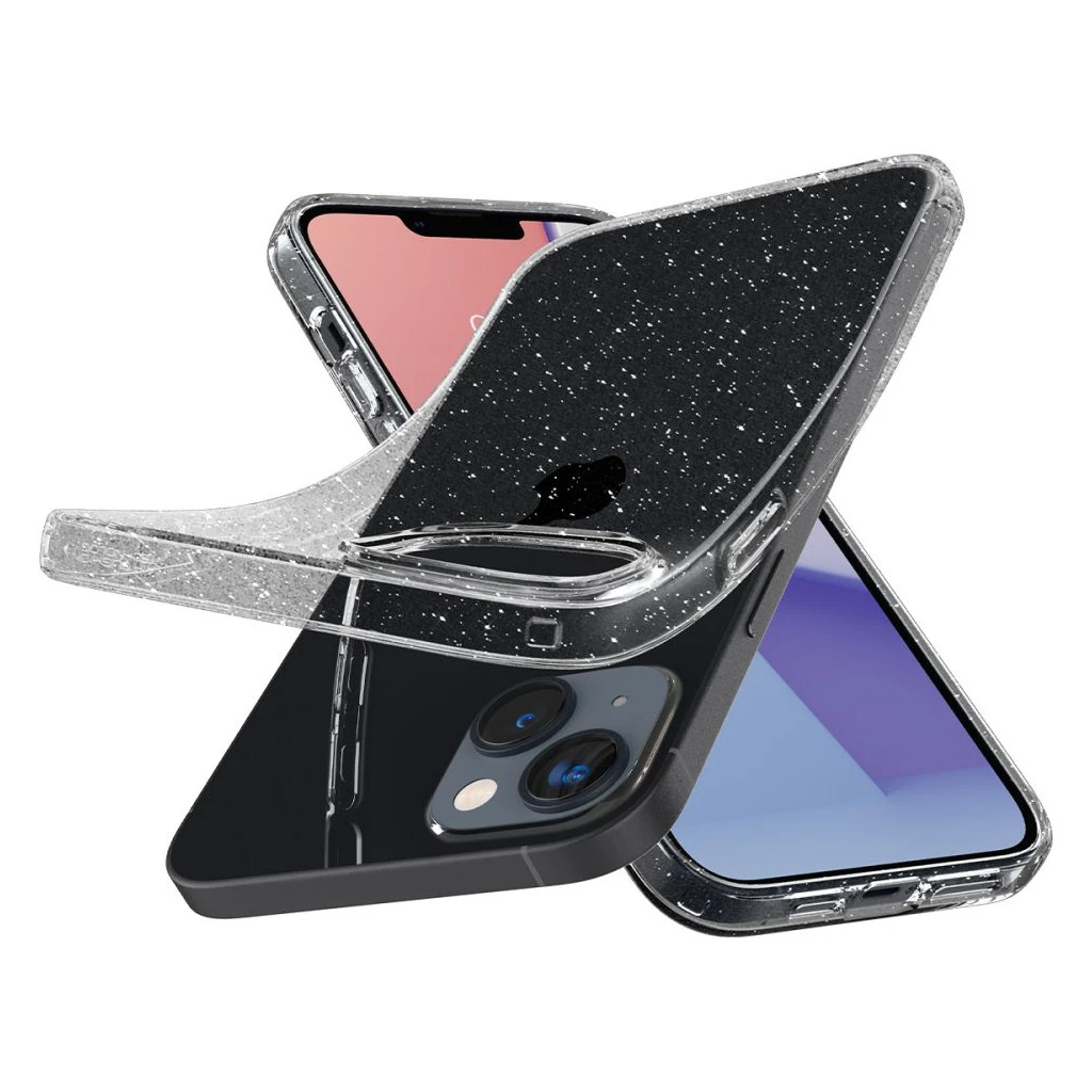 SPIGEN LIQUID CRYSTAL tok iPhone 14 Plus / 15 Plus készülékhez – Glitter Crystal