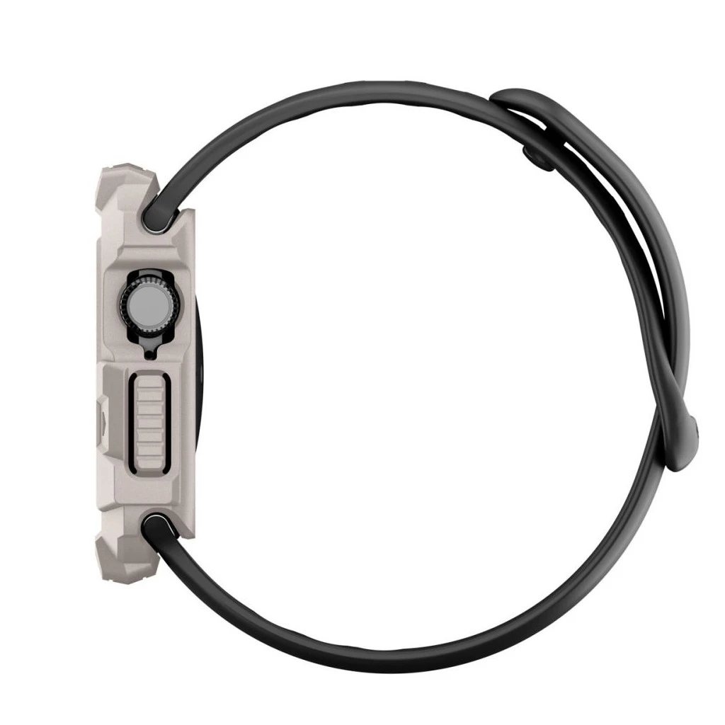 SPIGEN RUGGED ARMOR V2 Apple Watch 10/11 (42 mm) készülékhez dűne bézs