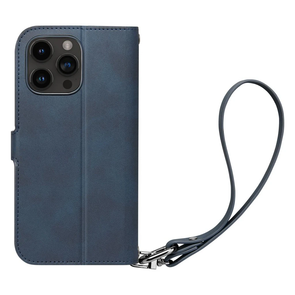 SPIGEN WALLET „S” PRO tok iPhone 15 Pro készülékhez tengerészkék