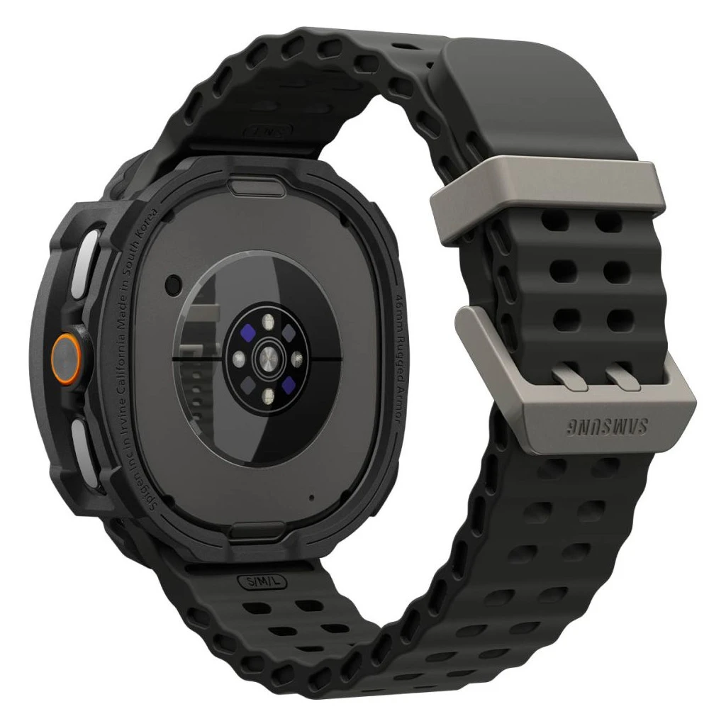 SPIGEN RUGGED ARMOR SAMSUNG GALAXY WATCH 8 CLASSIC készülékhez tok (46 MM) matte fekete