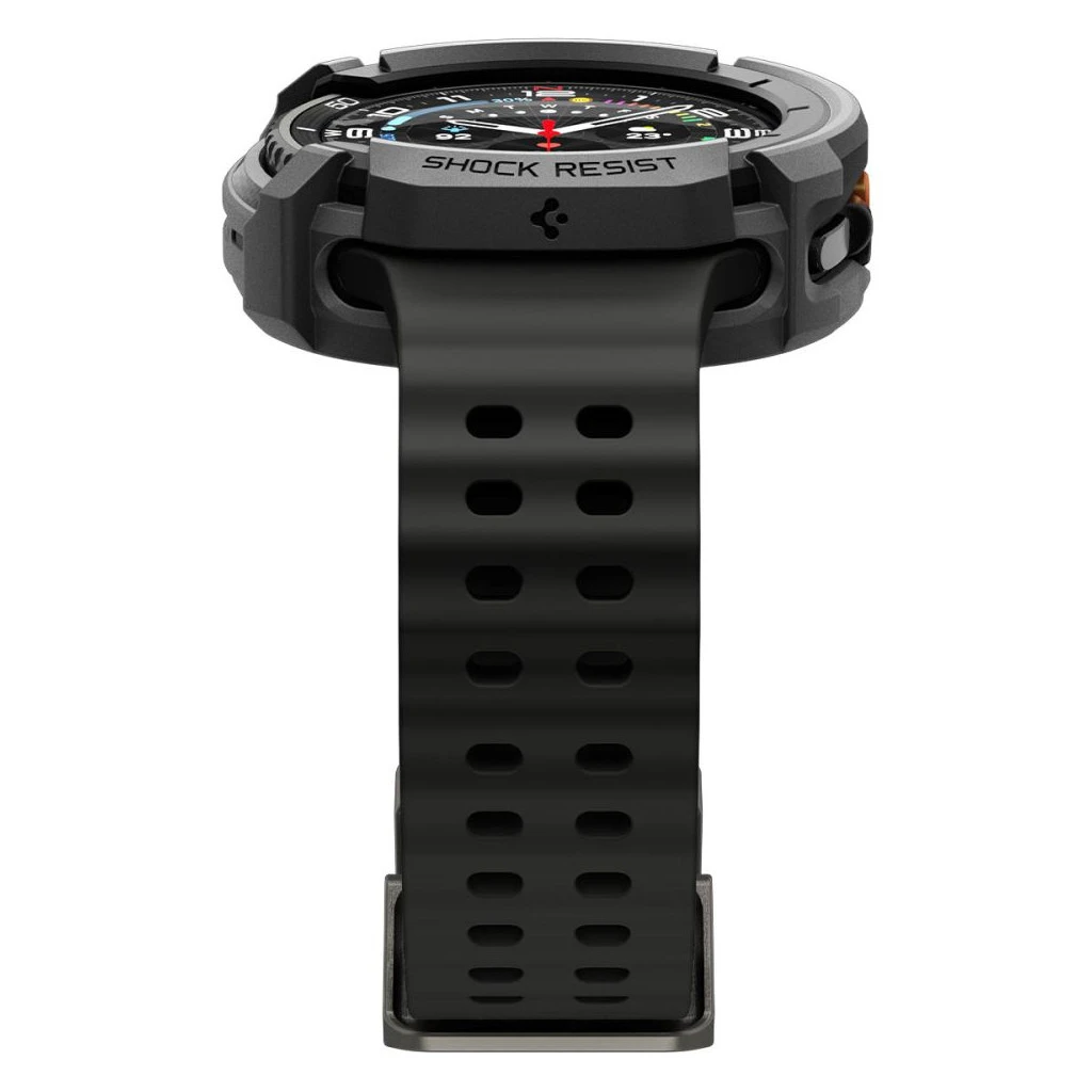 SPIGEN RUGGED ARMOR SAMSUNG GALAXY WATCH 8 CLASSIC készülékhez tok (46 MM) matte fekete