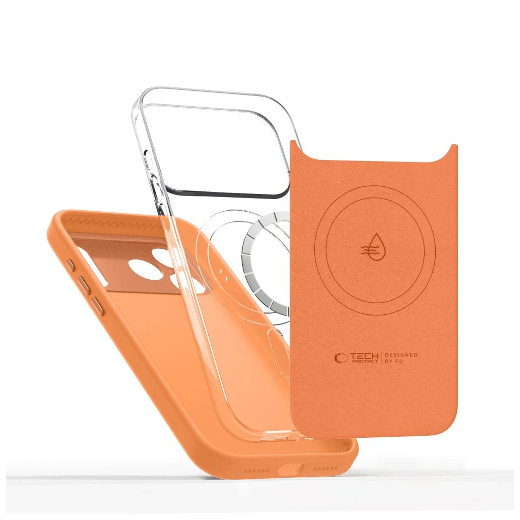 TECH-PROTECT UNIQ MAGSAFE iPhone 17 Pro Max készülékhez tok kosmikus narancs