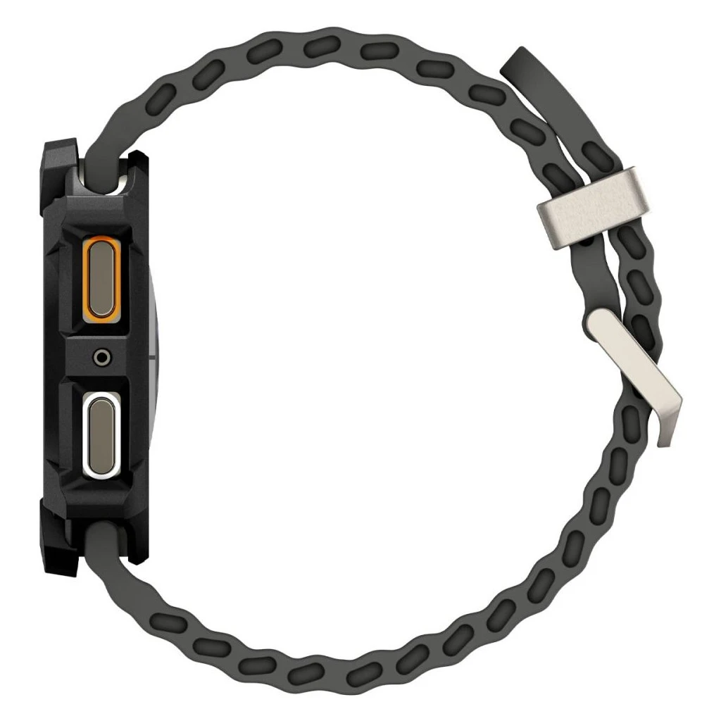 SPIGEN RUGGED ARMOR Samsung Galaxy Watch 8 (44 MM) készülékhez tok matt fekete