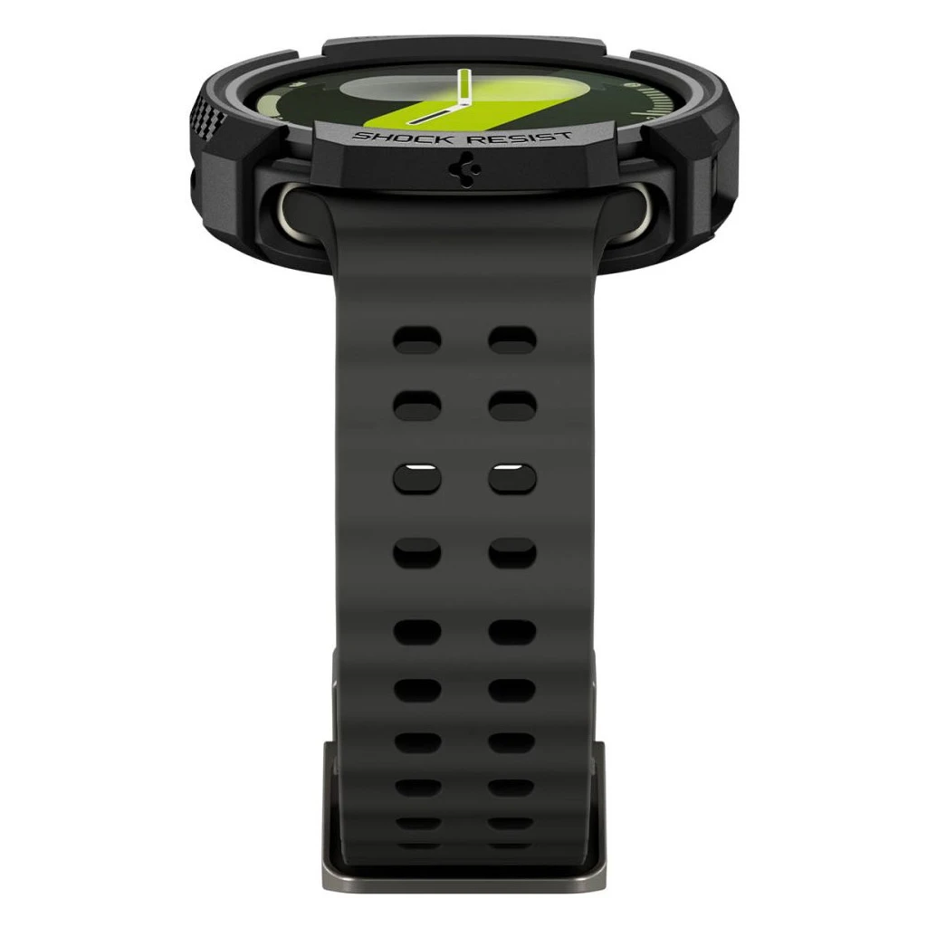 SPIGEN RUGGED ARMOR Samsung Galaxy Watch 8 (44 MM) készülékhez tok matt fekete