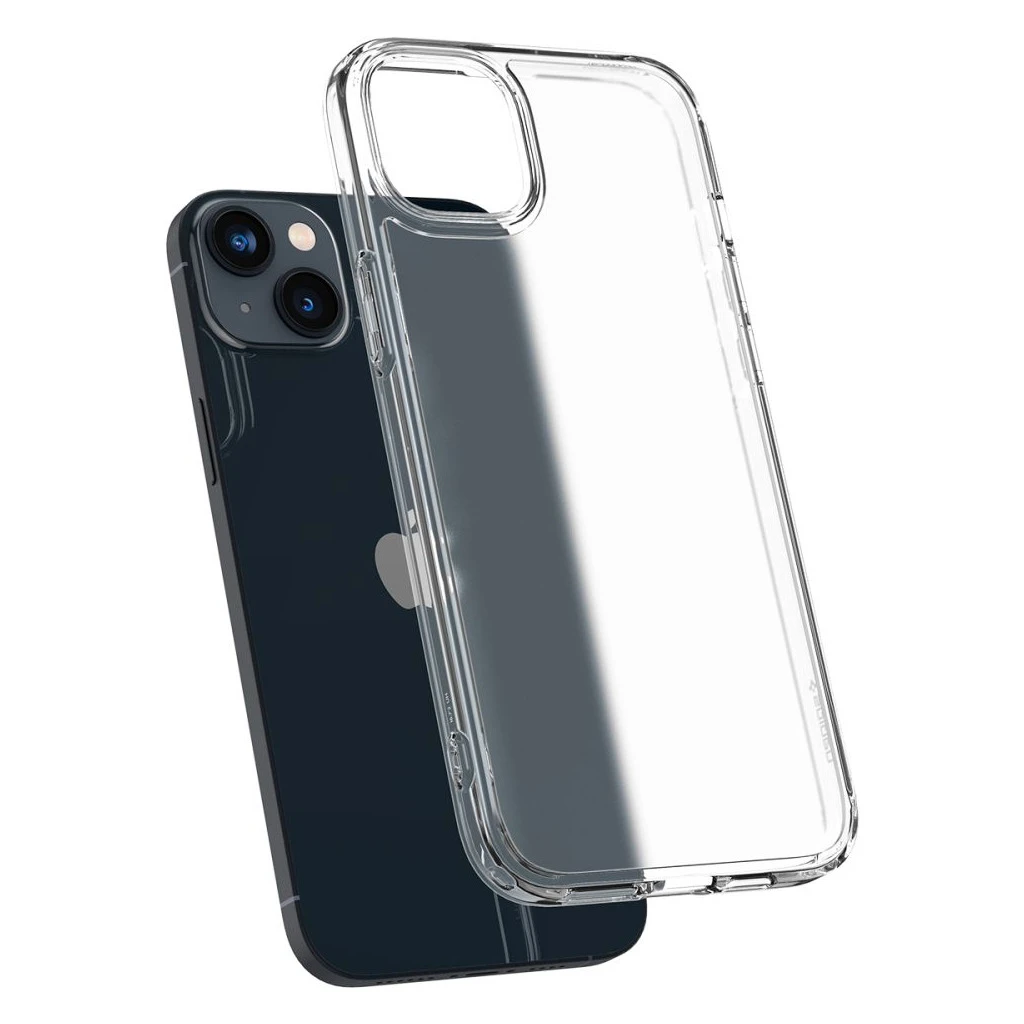 SPIGEN ULTRA HYBRID iPhone 14 Plus / 15 Plus készülékhez tok FROST CLEAR
